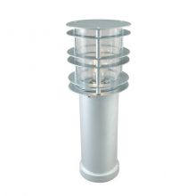 Stockholm lampa zewnętrzna 49cm 1x46W E27 230V ocynk/transparentne szkło